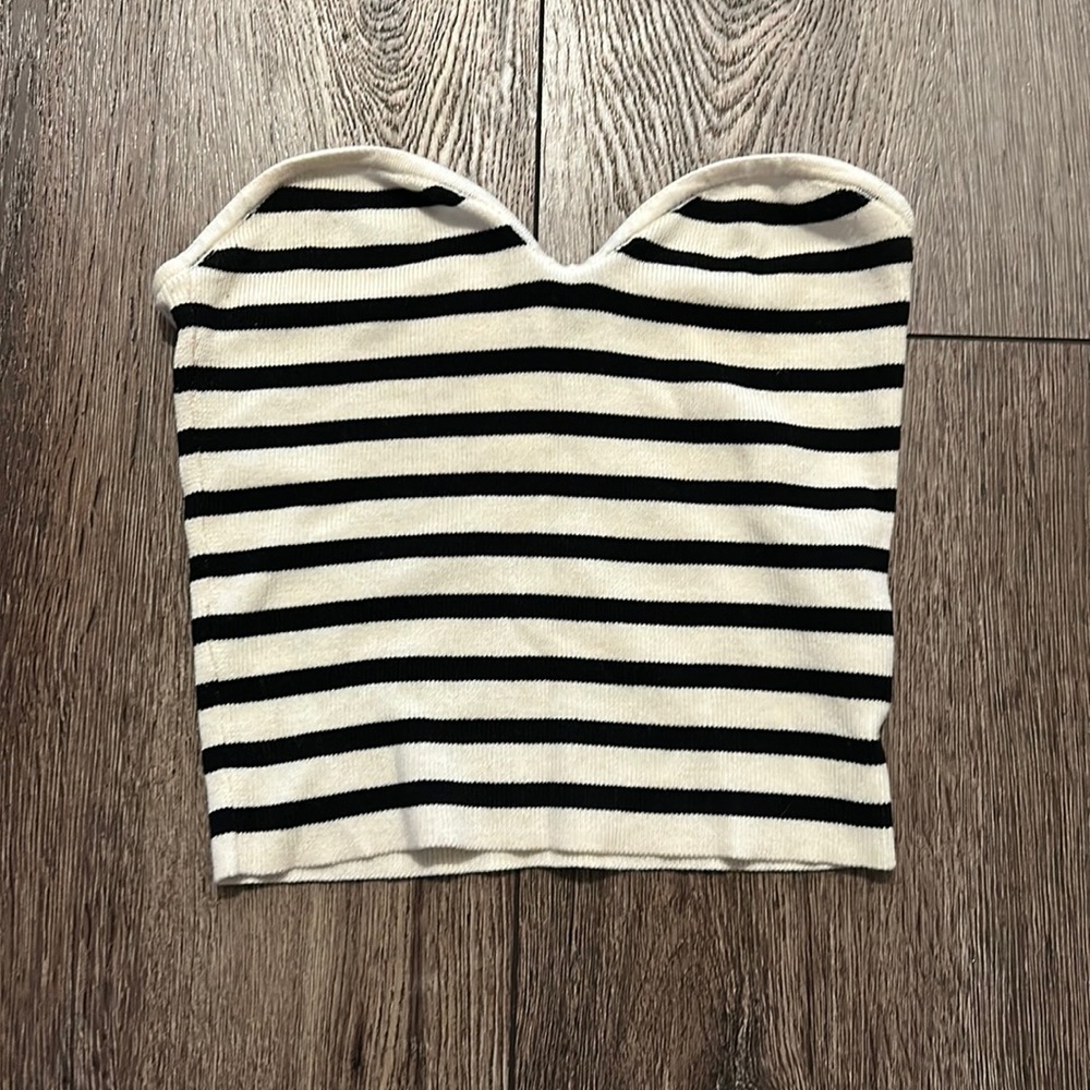 Strapless top H&M S